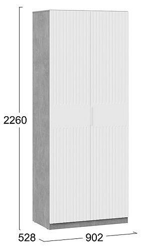 Шкаф платяной Хилтон в Миассе - miass.mebel24.online | фото 4