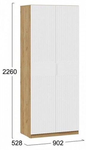 Шкаф платяной Хилтон в Миассе - miass.mebel24.online | фото 4