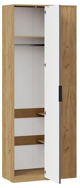 Шкаф платяной Хилтон в Миассе - miass.mebel24.online | фото 2