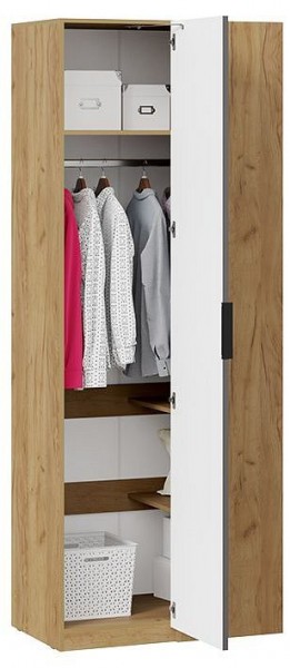 Шкаф платяной Хилтон в Миассе - miass.mebel24.online | фото 3