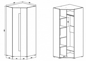 Шкаф платяной Куба 1725.М3 в Миассе - miass.mebel24.online | фото 9