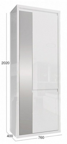 Шкаф платяной Норден СТЛ.413.01 в Миассе - miass.mebel24.online | фото 3