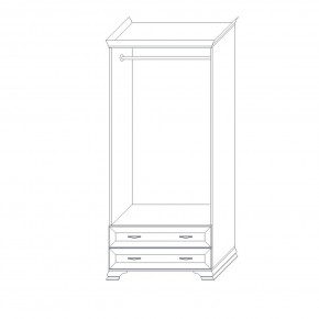 Шкаф распашной двухдверный Сиена в Миассе - miass.mebel24.online | фото 12