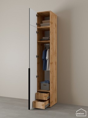 Шкаф с антресолью Linnea MHR-1A-3 2450х400х510 (ДВ-М 11.1.25) в Миассе - miass.mebel24.online | фото 5