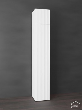 Шкаф с антресолью Linnea MHR-1POA-3 2450х400х510 (Белый-М 11.1.1) в Миассе - miass.mebel24.online | фото 1