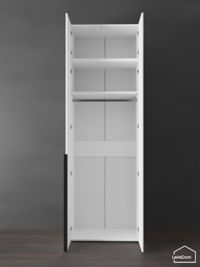 Шкаф с антресолью Linnea MHR-2A-1 2450х800х510 (Белый-М 11.1.2) в Миассе - miass.mebel24.online | фото 5