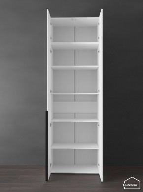 Шкаф с антресолью Linnea MHR-2A-2 2450х800х510 (Белый-М 11.1.1) в Миассе - miass.mebel24.online | фото 4