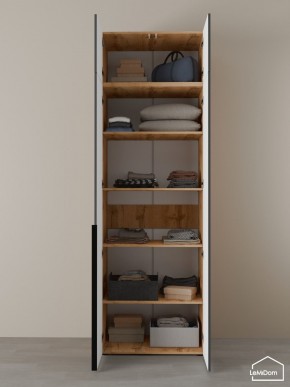 Шкаф с антресолью Linnea MHR-2A-2 2450х800х510 (ДВ-М 11.1.25) в Миассе - miass.mebel24.online | фото 4