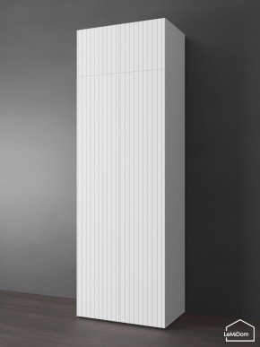 Шкаф с антресолью Linnea MHR-2POA-2 2450х800х510 (Белый-М 11.1.2) в Миассе - miass.mebel24.online | фото 1