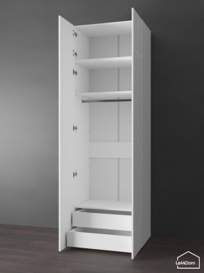 Шкаф с антресолью Linnea MHR-2POA-3 2450х800х510 (Белый-М 11.1.1) в Миассе - miass.mebel24.online | фото 6