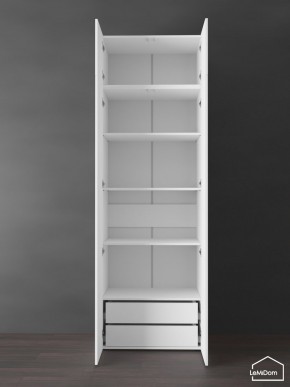 Шкаф с антресолью Linnea MHR-2POA-4 2450х800х510 (Белый-М 11.1.2) в Миассе - miass.mebel24.online | фото 6