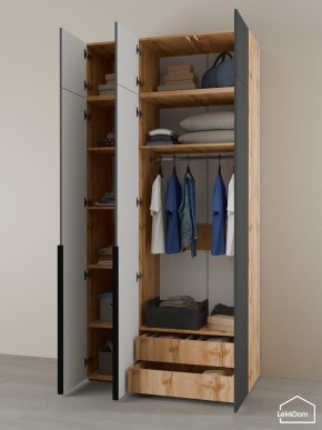 Шкаф с антресолью Linnea MHR-3A-2 2450х1200х510 (ДВ-М 11.1.25) в Миассе - miass.mebel24.online | фото 6