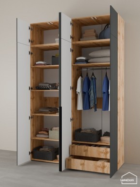 Шкаф с антресолью Linnea MHR-4A-2 2450х1600х510 (ДВ-М 11.1.25) в Миассе - miass.mebel24.online | фото 6