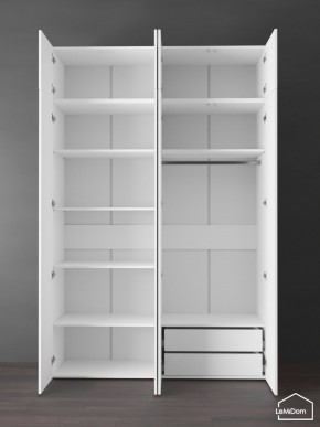 Шкаф с антресолью Linnea MHR-4POA-2 2450х1600х510 (Белый-М 11.1.2) в Миассе - miass.mebel24.online | фото 5