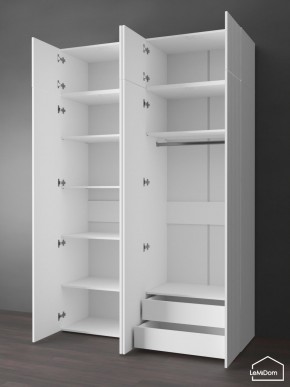 Шкаф с антресолью Linnea MHR-4POA-2 2450х1600х510 (Белый-М 11.1.2) в Миассе - miass.mebel24.online | фото 6