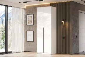 Шкаф ШК-5 + 4 полки (800) Белый текстурный в Миассе - miass.mebel24.online | фото