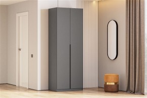 Шкаф ШК-5 + 4 полки (800) Графит в Миассе - miass.mebel24.online | фото