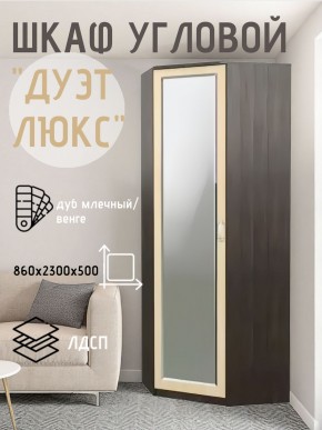 Шкаф угловой Дуэт Люкс с зеркалом в Миассе - miass.mebel24.online | фото 5