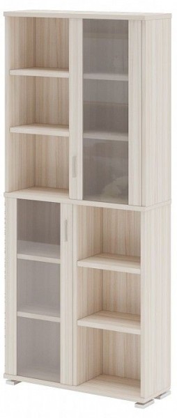 Шкаф-витрина Домино ПУ-30-2-ФС в Миассе - miass.mebel24.online | фото 2