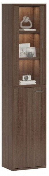 Шкаф-витрина Домино СУ(ш1в2)+1ФГ+1ФС в Миассе - miass.mebel24.online | фото 2