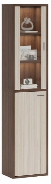 Шкаф-витрина Домино СУ(ш1в2)+1ФГ+1ФС в Миассе - miass.mebel24.online | фото 2