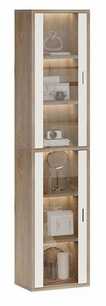 Шкаф-витрина Домино СУ(ш1в2)+2ФС в Миассе - miass.mebel24.online | фото 2