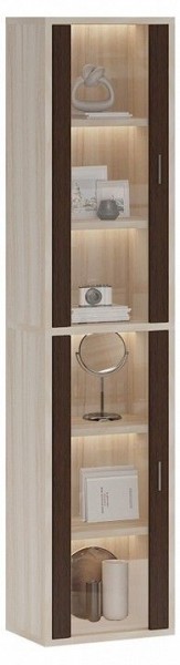 Шкаф-витрина Домино СУ(ш1в2)+2ФС в Миассе - miass.mebel24.online | фото 2