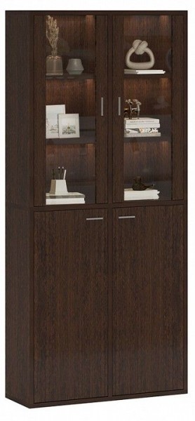 Шкаф-витрина Домино СУ(ш2в2)+2ФС+2ФГ в Миассе - miass.mebel24.online | фото 3