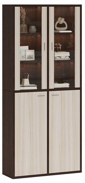 Шкаф-витрина Домино СУ(ш2в2)+2ФС+2ФГ в Миассе - miass.mebel24.online | фото 2