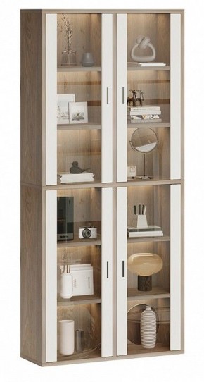 Шкаф-витрина Домино СУ(ш2в2)+4ФС в Миассе - miass.mebel24.online | фото 2