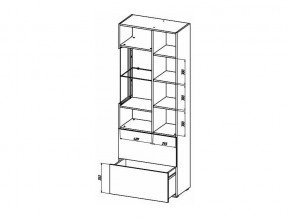 Шкаф-витрина Куба 1714 в Миассе - miass.mebel24.online | фото 4