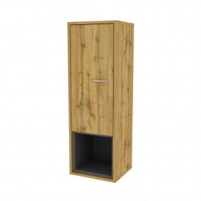 Шкафчик Сити H183 (ДВ-Графит) в Миассе - miass.mebel24.online | фото
