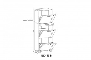 ШО-53 В тумба для обуви в Миассе - miass.mebel24.online | фото 3