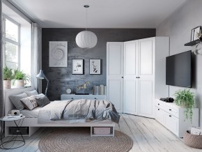 Спальня Софт (модульная) Белый/Эмаль белая F26 в Миассе - miass.mebel24.online | фото