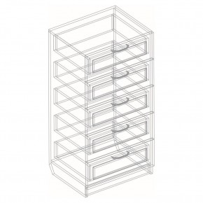 Спальный гарнитур Александрия (модульный) в Миассе - miass.mebel24.online | фото 23
