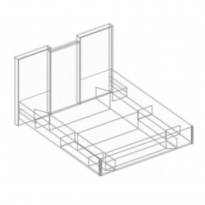 Спальный гарнитур Александрия (модульный) в Миассе - miass.mebel24.online | фото 3