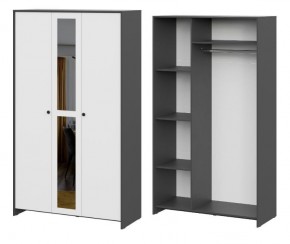 Спальный гарнитур Дольче (графит/белый) модульный в Миассе - miass.mebel24.online | фото 6