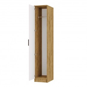Спальный гарнитур Евро (модульный) Крафт/Белый в Миассе - miass.mebel24.online | фото 20