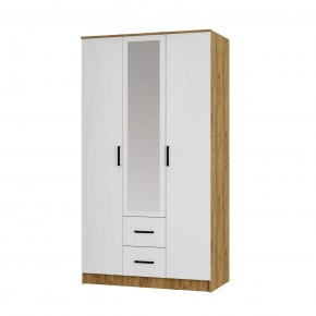 Спальный гарнитур Евро (модульный) Крафт/Белый в Миассе - miass.mebel24.online | фото 27