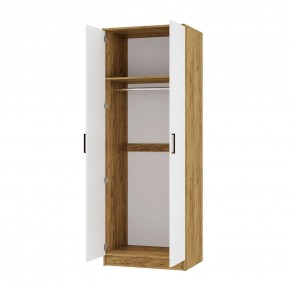 Спальный гарнитур Евро (модульный) Крафт/Белый в Миассе - miass.mebel24.online | фото 6