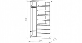 НИЦЦА Спальный гарнитур (модульный) в Миассе - miass.mebel24.online | фото 7