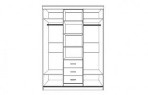Спальный гарнитур Юнона (модульный) в Миассе - miass.mebel24.online | фото 9