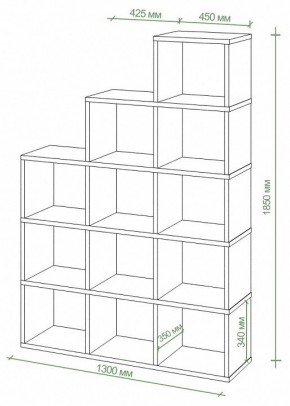 Стеллаж Бартоло СЛД 5 в Миассе - miass.mebel24.online | фото 2