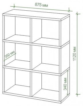 Стеллаж Бартоло СПД 2-3 в Миассе - miass.mebel24.online | фото 2