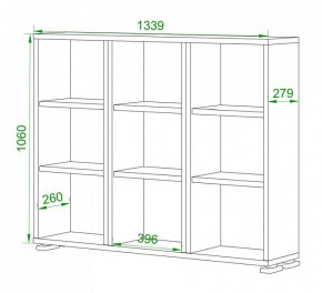 Стеллаж Домино нельсон ПУ-60-1 в Миассе - miass.mebel24.online | фото 2