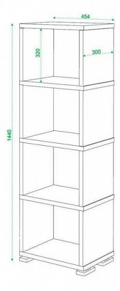 Стеллаж Домино СБ-15/4 в Миассе - miass.mebel24.online | фото 3