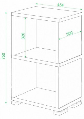 Стеллаж-колонка Домино СБ-15/2 в Миассе - miass.mebel24.online | фото 2