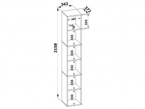 Стеллаж-колонка ШУ-20 в Миассе - miass.mebel24.online | фото 2