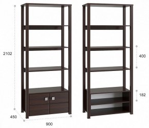 Стеллаж комбинированный Изабель ИЗ-62К в Миассе - miass.mebel24.online | фото 4