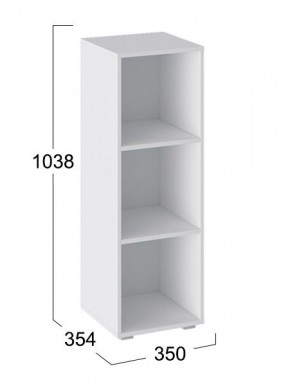 Стеллаж модульный «Литл» Тип 3 в Миассе - miass.mebel24.online | фото 2